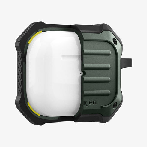 ASD00537 - Apple AirPods Pro Case Tough Armor in black showing the front